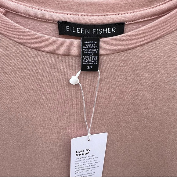 Eileen Fisher Fine Jersey Crew Neck Top NEW - Picture 5 of 7